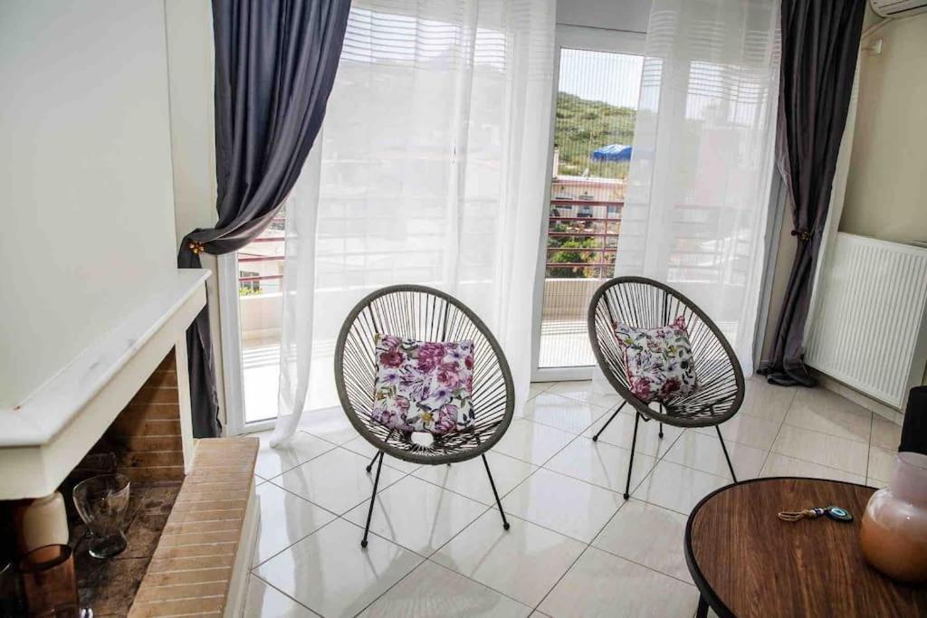 Lavrio Seaview 2Bdr Apt 4 Min Dive From The Sea Екстер'єр фото
